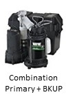 Combination Sump Pump Is Primary Sump Pump Plus Battery Backup Sump Pump Configured Together