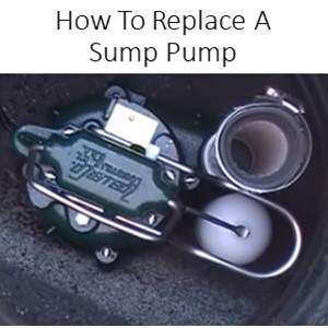 How To Replace A Sump Pump