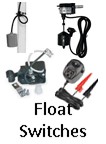 Sump Pump Float Siwtch Types Pictured