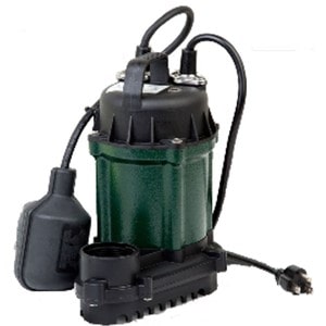 Zoeller 49 Water Riddr Automatic Submersible  0.25 HP Tether Float Sump Pump 