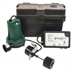 Zoeller AquaNot Spin 508 Battery Backup Sump Pump 3 yr warranty