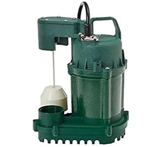 Zoeller M73 0.33HP Vertical float Switch Automatic Primary Sump Pump