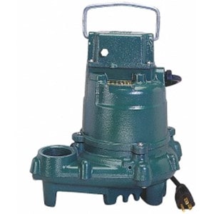 Zoeller N57 Professional Manual Submersible Sump Pump 0.33 hp 3 yr warranty 