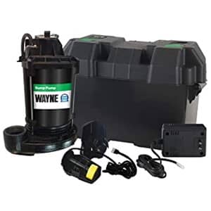 Wayne ESP25v Battery Backup Sump Pump pictured